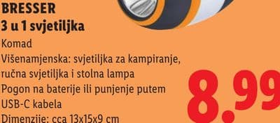 BRESSER BRESSER 3 u 1 svjetiljka