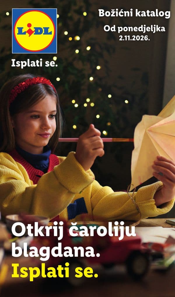 Lidl Otkrij čaroliju blagdana katalog (02. 11. 2026. - 31. 12. 2026.)