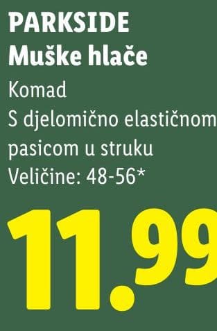 PARKSIDE PARKSIDE Muške hlače