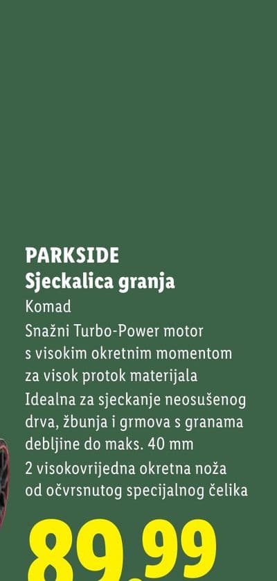 PARKSIDE PARKSIDE Sjeckalica granja