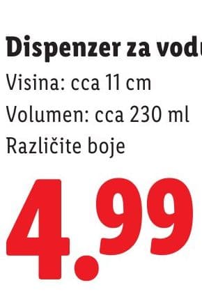 Dispenzer za vodu