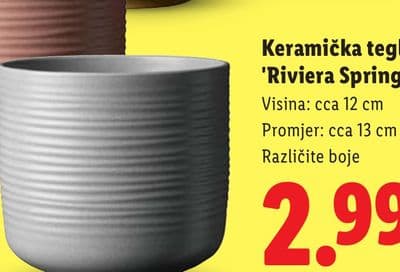 Keramička tegla 'Riviera Spring'
