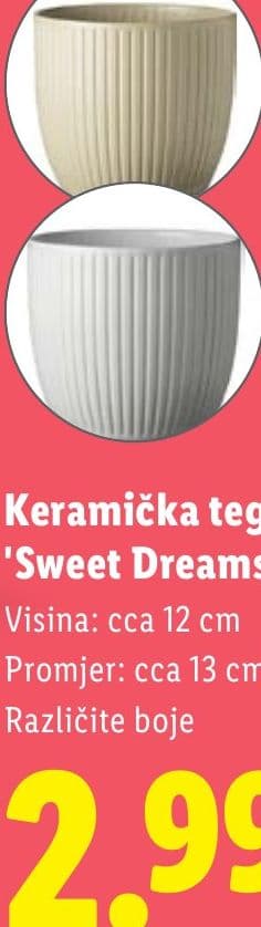 Keramička tegla 'Sweet Dreams'