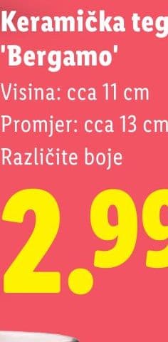 Keramička tegla 'Bergamo'