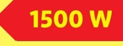 1500 W