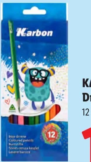 KARBON KARBON Drvene bojice