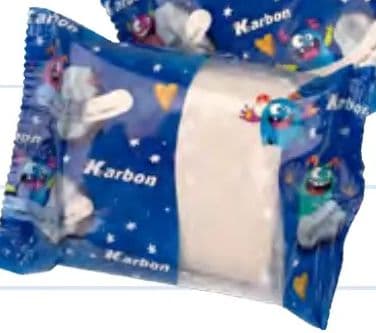 KARBON KARBON Bijeli glinamol