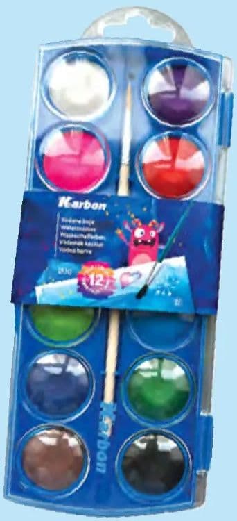KARBON KARBON Paleta za boje