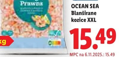 OCEAN SEA Blanširane kozice XXL