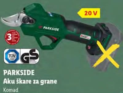 PARKSIDE Aku škare za grane