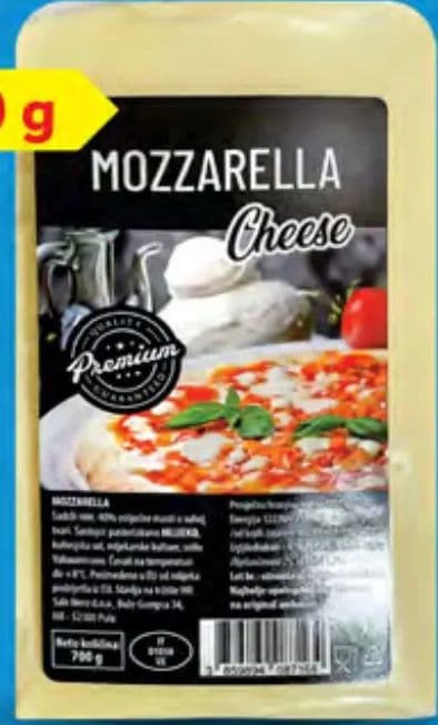 Mozzarella u komadu XXL