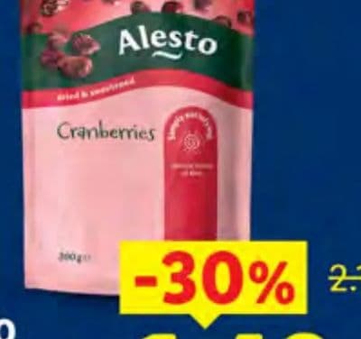 ALESTO SELECTION Suhe brusnice