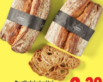 Rustikalni pšenični miješani kruh