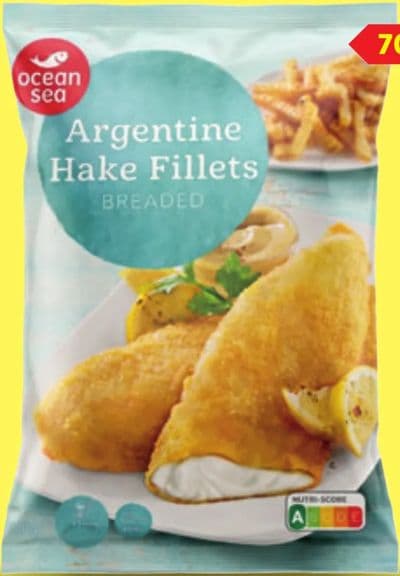 OCEAN SEA Argentine Hake Fillets BREADED