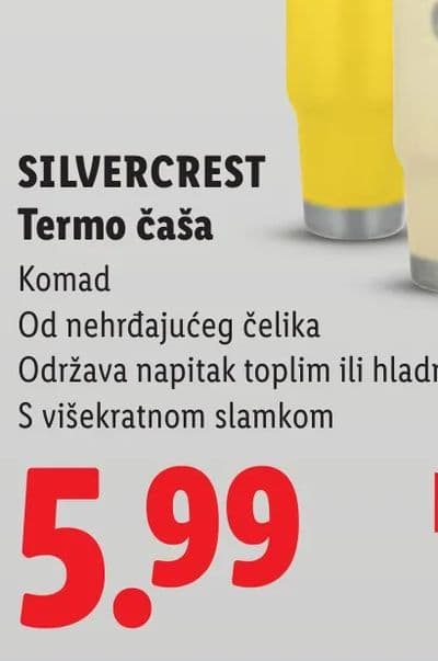 SILVERCREST Termo čaša