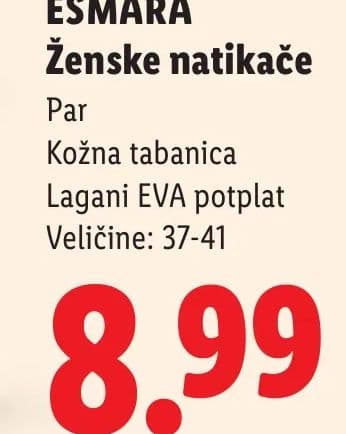 ESMARA Ženske natikače