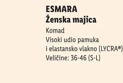 ESMARA Ženska majica