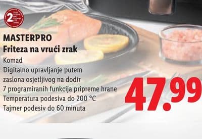 MASTERPRO Friteza na vrući zrak