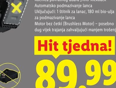 PARKSIDE PERFORMANCE Aku lančana pila