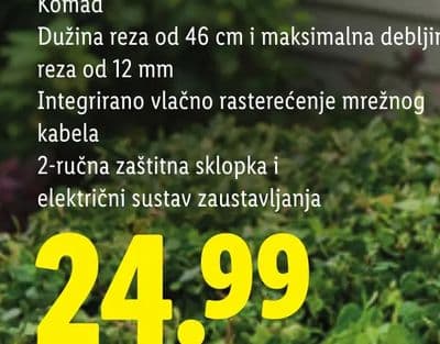 PARKSIDE Aku škare za živicu