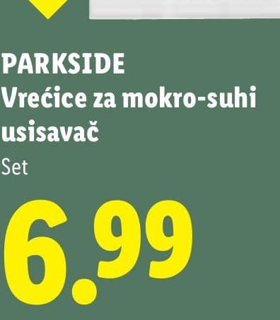 PARKSIDE PARKSIDE Vrećice za mokro-suhi usisavač