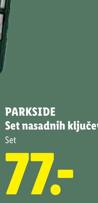PARKSIDE PARKSIDE Set nasadnih ključeva