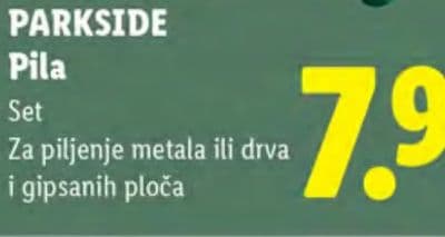PARKSIDE Pila