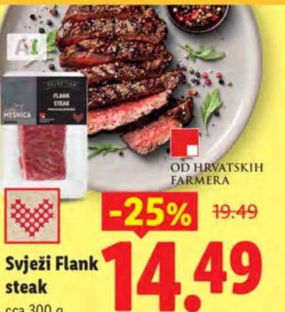 Svježi Tomahawk steak