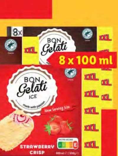BON GELATI Čokoladni sladoled na štapiću XXL