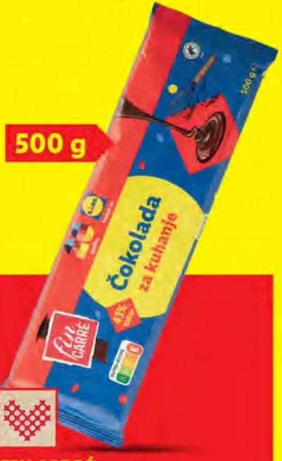FIN CARRÉ Čokolada za kuhanje XXL