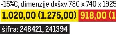 ZAMRZIVAČ GFR4600