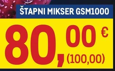 METRO PROFESSIONAL Štapni mikser GSM1000