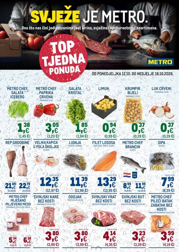 Metro Top tjedna ponuda katalog (09. 10. 2026. - 18. 10. 2026.)