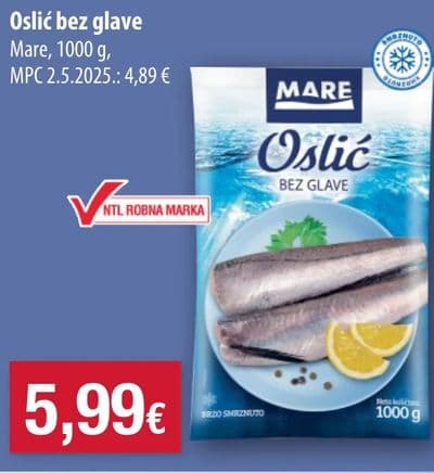 Mare Oslić bez glave