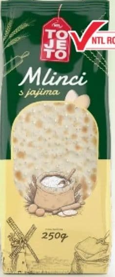 ToJeTo Mlinci s jajima