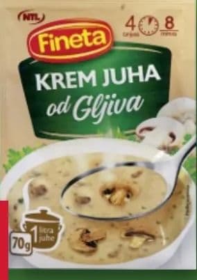 Fineta Krem juha od gljiva