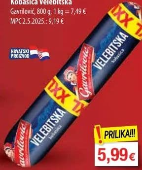 Gavrilović Kobasica Velebitska