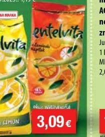 entelvita Instant napitak naranča, limun