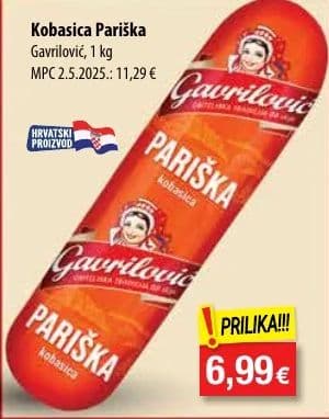 Gavrilović Kobasica Pariška