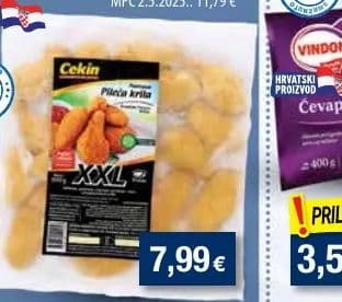 Cekin Krilca pileća panirana