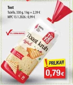 Tojeto Tost