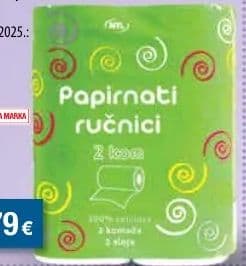 Ceba Papirnati ručnici 2/1