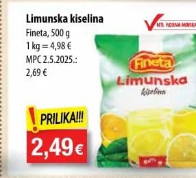 Fineta Limunska kiselina
