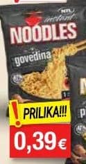 Ntl Juha instant noodles govedina, povrtna