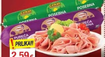 Cekin Kobasica Posebna pileća, pureća