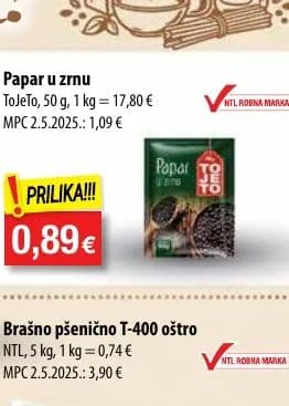 TO JE TO Papir u zrnu