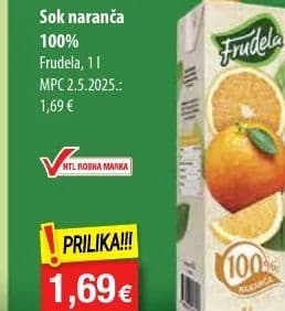 Frudela Sok naranča