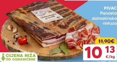 PIVAC Panceta dalmatinska rinfuza