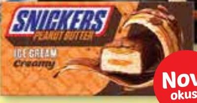BOUNTY, SNICKERS, MARS ili TWIX Sladoled