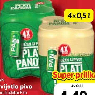 PAN Svijetlo pivo